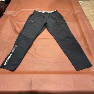 Under Armour Vital Woven Pants/Black & White Heat Gear